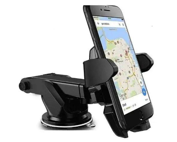 Revolex Zoom Star Pros Car Mobile Holder for Dashboard | Anti-Slip & Stable Phone Mount | Universal Car Phone Holder – Black (Pack of 1)